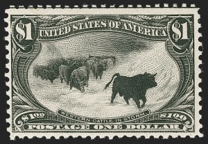 Sale 1278, Lot 3495, Trans-Mississippi Issue (Scott 285-293)