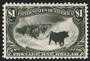 Sale 1278, Lot 3502, Trans-Mississippi Issue (Scott 285-293)