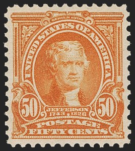 Sale Number 1278, Lot Number 3537, 1902-08 Issue,  Louisiana Purchase, Jamestown Issues (Scott 300-330)