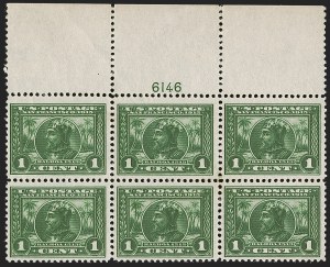Sale 1278, Lot 3599, Panama-Pacific Issue (Scott 397-404)