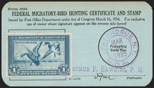 Sale 1278, Lot 4011, Hunting Permits