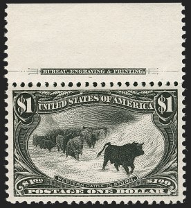 Sale 1283, Lot 1519, 1898 Trans-Mississippi Issue: Gem Quality $1.00 and $2.00