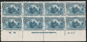 Sale 1285, Lot 2070, 1870-88 Bank Note Issues thru Pan-American Issue
