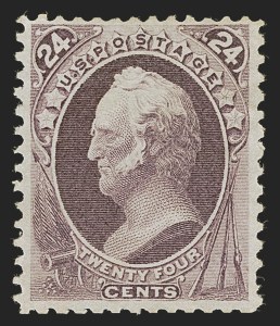 Sale 1288, Lot 116, 1875 Continental Bank Note Co. Hard Paper Special Printing (Scott 167-181)