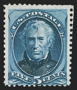 Sale 1288, Lot 120, 1875 Continental Bank Note Co. Hard Paper Special Printing (Scott 167-181)