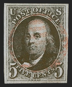 Sale 1289, Lot 528, 1847 Issue