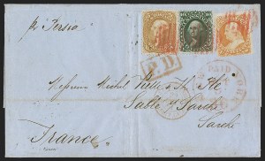 Sale 1289, Lot 572, 1861-66 Issue
