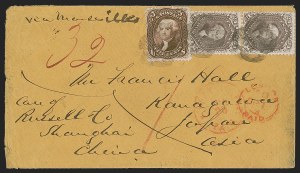 Sale 1289, Lot 580, 1861-66 Issue