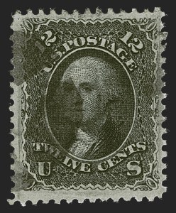 Sale Number 1289, Lot Number 591, 1867-68 Grilled Issue