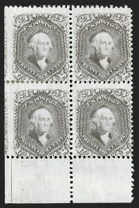 Sale 1289, Lot 596, 1867-68 Grilled Issue