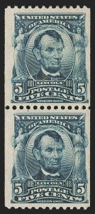 Sale 1289, Lot 656, 1902-08 Issue, Vending and Affixing Machine Perforations