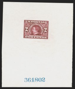 Sale 1289, Lot 668, Washington-Franklin and Other Issues, including Upright Jenny