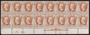 Sale 1289, Lot 702, Officials, including Special Printings from the William E. Mooz Collection