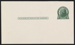 Sale 1289, Lot 738, Postal Stationery, including Further Selections from the Porter W. Venn II Collection