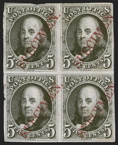 Sale 1290, Lot 1011, Essays, Proofs and Specimens