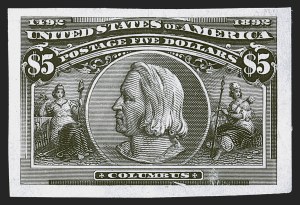 Sale 1290, Lot 1027, Essays, Proofs and Specimens
