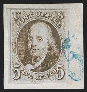 Sale 1290, Lot 1053, 1847 Issue and Reproduction (Scott 1-4)