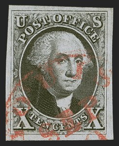 Sale Number 1290, Lot Number 1058, 1847 Issue and Reproduction (Scott 1-4) Sale Number 1290, Lot Number 1058, 1847 Issue and Reproduction (Scott 1-4)