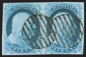 Sale 1290, Lot 1068, 1851-56 Issue (Scott 5-17)