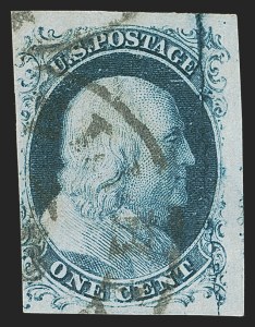 Sale 1290, Lot 1070, 1851-56 Issue (Scott 5-17)
