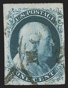 Sale Number 1290, Lot Number 1073, 1851-56 Issue (Scott 5-17)