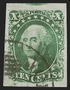 Sale 1290, Lot 1093, 1851-56 Issue (Scott 5-17)