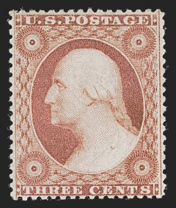 Sale Number 1290, Lot Number 1105, 1857-60 Issue (Scott 18-39)
