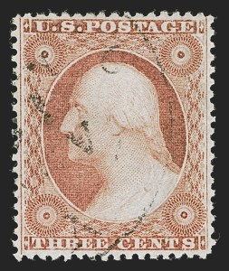 Sale Number 1290, Lot Number 1106, 1857-60 Issue (Scott 18-39) Sale Number 1290, Lot Number 1106, 1857-60 Issue (Scott 18-39)