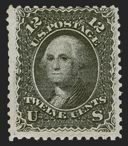 Sale 1290, Lot 1174, 1867-68 Grilled Issue (Scott 79-101)