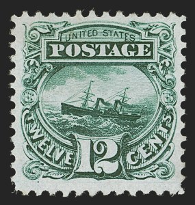 Sale 1290, Lot 1241, 1875 Re-Issue of 1869 Pictorial Issue (Scott 123-133a)