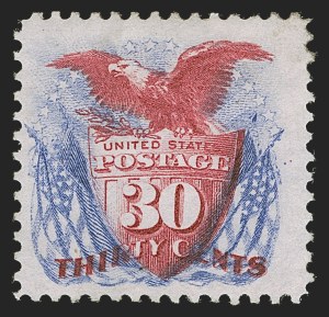 Sale 1290, Lot 1248, 1875 Re-Issue of 1869 Pictorial Issue (Scott 123-133a)