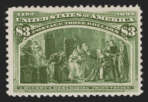 Sale 1290, Lot 1291, 1893 Columbian Issue (Scott 230-245)