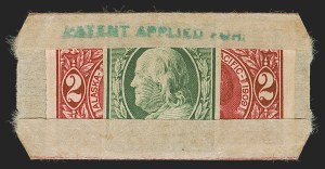 Sale 1290, Lot 1369, Vending and Affixing Machine Perforations
