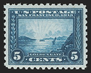 Sale 1290, Lot 1436, 1913-15 Panama-Pacific Issue (Scott 397-404)