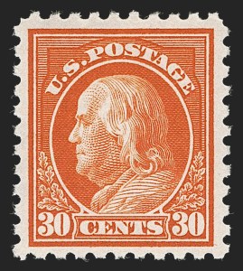 Sale 1290, Lot 1451, 1912-15 Washington-Franklin Issue (Scott 405-461)
