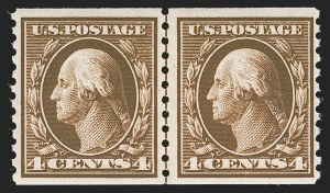 Sale 1290, Lot 1456, 1912-15 Washington-Franklin Issue (Scott 405-461)