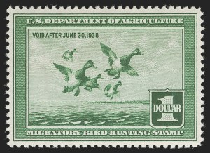 Sale Number 1290, Lot Number 1761, Hunting Permits, the "Lifemates" #1 P.S.E. Set Registry Sale Number 1290, Lot Number 1761, Hunting Permits, the "Lifemates" #1 P.S.E. Set Registry