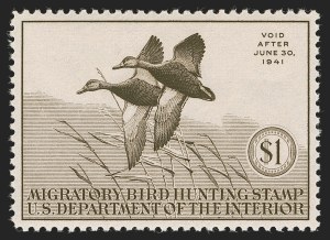 Sale Number 1290, Lot Number 1764, Hunting Permits, the "Lifemates" #1 P.S.E. Set Registry Sale Number 1290, Lot Number 1764, Hunting Permits, the "Lifemates" #1 P.S.E. Set Registry