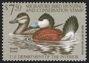 Sale 1290, Lot 1798, Hunting Permits, the "Lifemates" #1 P.S.E. Set Registry