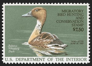 Sale 1290, Lot 1801, Hunting Permits, the "Lifemates" #1 P.S.E. Set Registry