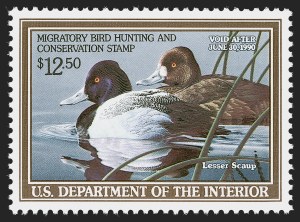 Sale Number 1290, Lot Number 1803, Hunting Permits, the "Lifemates" #1 P.S.E. Set Registry