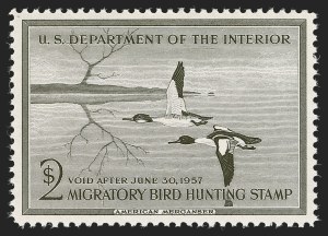 Sale 1290, Lot 1807, Hunting Permits, the "Lifemates" #1 P.S.E. Set Registry