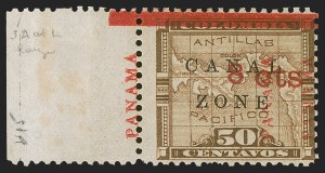 Sale 1290, Lot 1821, U.S. Possessions, Canal Zone