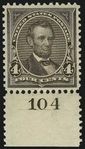 Sale Number 904, Lot Number 261, 1894-98 Bureau Issues Sale Number 904, Lot Number 261, 1894-98 Bureau Issues