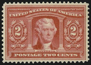 Sale Number 910, Lot Number 62, Louisiana Purchase and Jamestown Issues Sale Number 910, Lot Number 62, Louisiana Purchase and Jamestown Issues