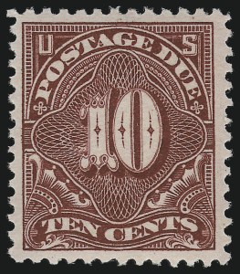 Sale 914, Lot 2094, Postage Due, 10c Deep Claret (J42) Sale 914, Lot 2094, Postage Due