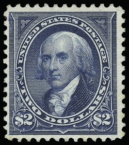 Sale 923, Lot 2536, 1894-98 Bureau Issues (Scott 246 thru 263), $2.00 Bright Blue (262) Sale 923, Lot 2536, 1894-98 Bureau Issues (Scott 246 thru 263)