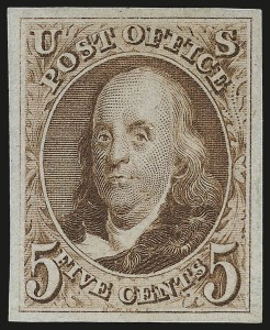 Sale Number 946, Lot Number 160, 1875 Reproduction of 1847 Issue (Scott 3-4) Sale Number 946, Lot Number 160, 1875 Reproduction of 1847 Issue (Scott 3-4)