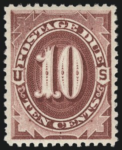 Sale Number 956, Lot Number 578, Postage Due Sale Number 956, Lot Number 578, Postage Due