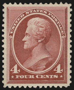Sale Number 968A, Lot Number 256, 1881-88 American Bank Note Co. Issues (Scott 205-218) Sale Number 968A, Lot Number 256, 1881-88 American Bank Note Co. Issues (Scott 205-218)